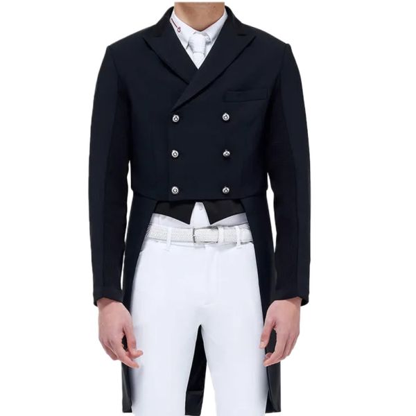 CAVALLERIA TOSCANA 男用比賽西裝外套 (燕尾/黑色/48) 