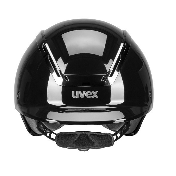 UVEX 透氣騎士帽 (黑色/亮面/M-L) 