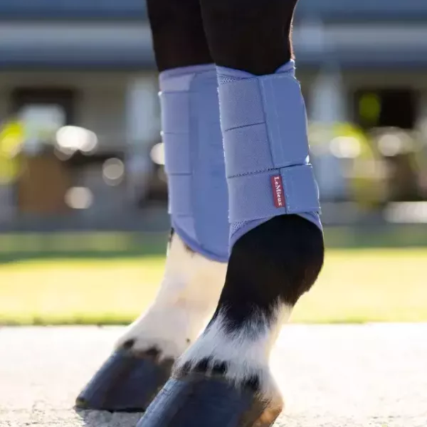 LeMieux 馬場馬術汗墊+護具套組 (粉藍色/FULL/護具四入) 