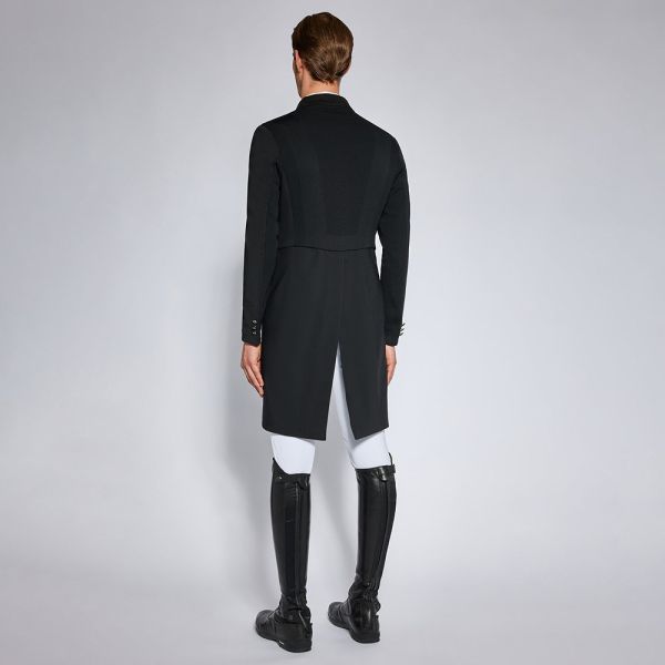 CAVALLERIA TOSCANA 男用比賽西裝外套 (燕尾/黑色/48) 