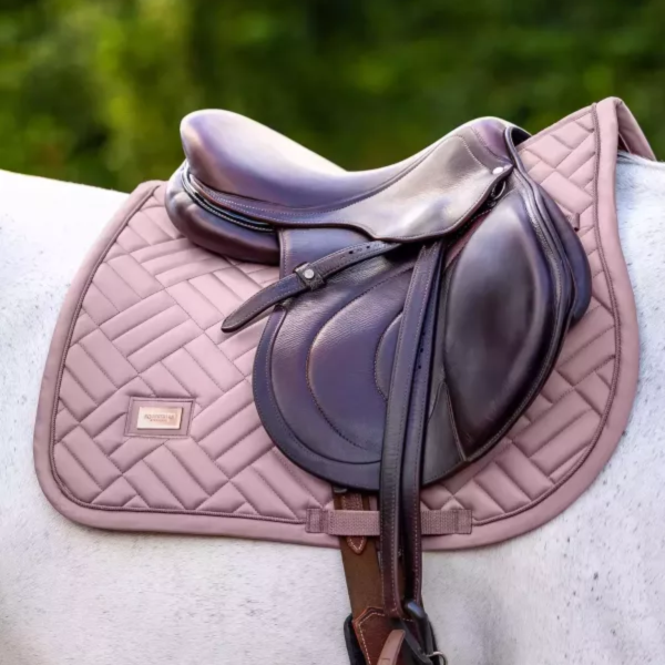 EQUESTRIAN STOCKHOLM 障礙汗墊 (柔粉色/FULL) 