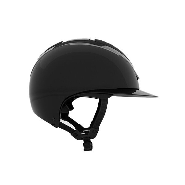 KASK 透氣騎士帽 (亮黑盔/大帽沿/M) 