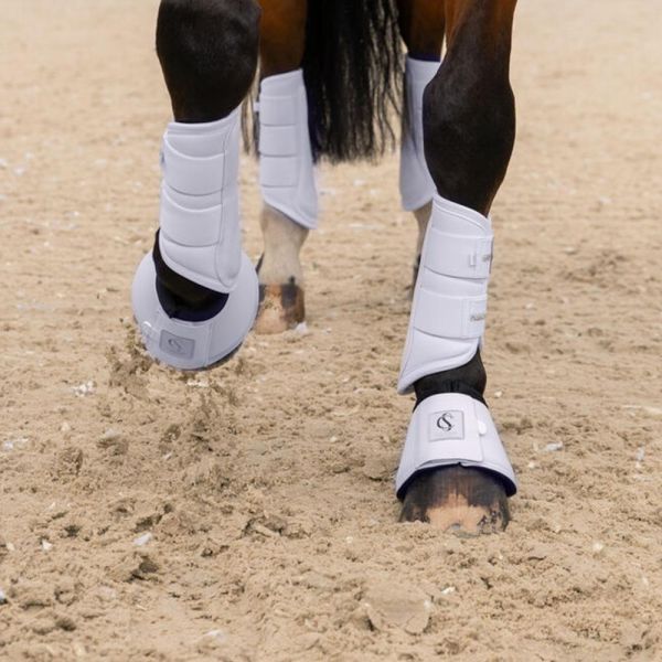 ESKADRON 馬用護具 (一組4入/前後腳/FULL/白色) 