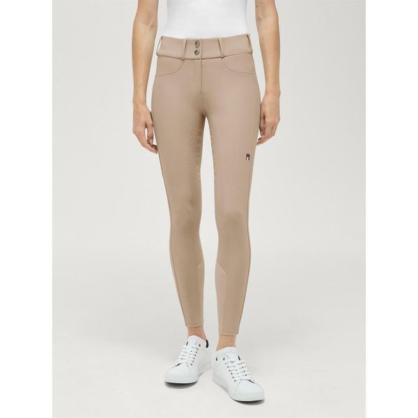 TOMMY HILFIGER 女用馬褲 (止滑全皮/卡其色) 