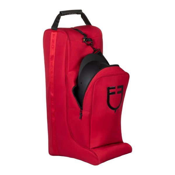 EQUESTRO 三合一靴袋 (紅色/深藍色) 