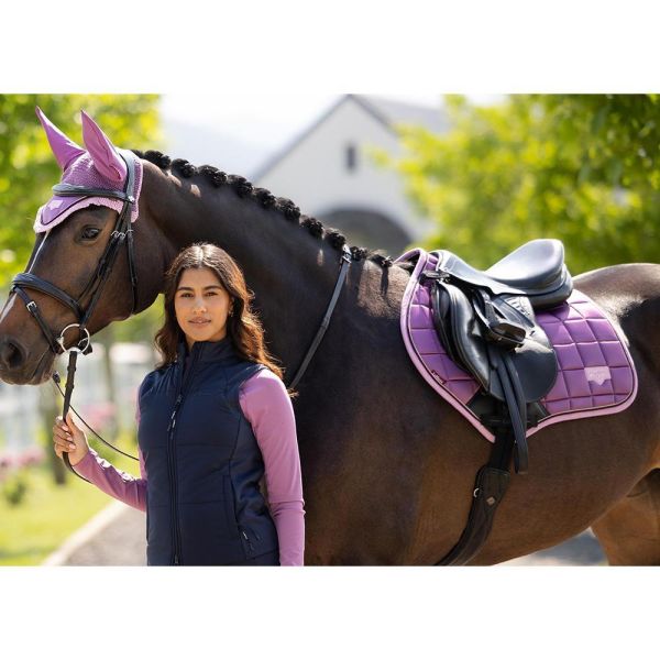 LeMieux 綜合障礙汗墊+耳罩套組 (藕荷紫/FULL) 