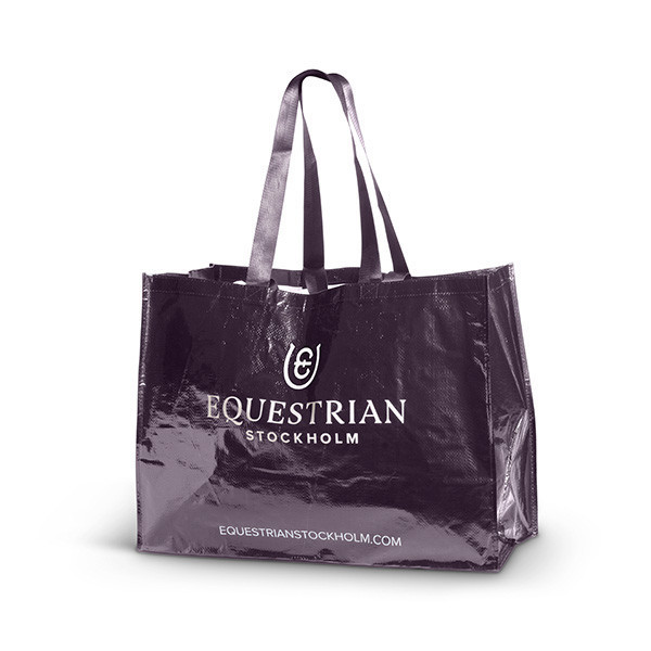 EQUESTRIAN STOCKHOLM多用途提袋 (超大容量/灰紫色) 