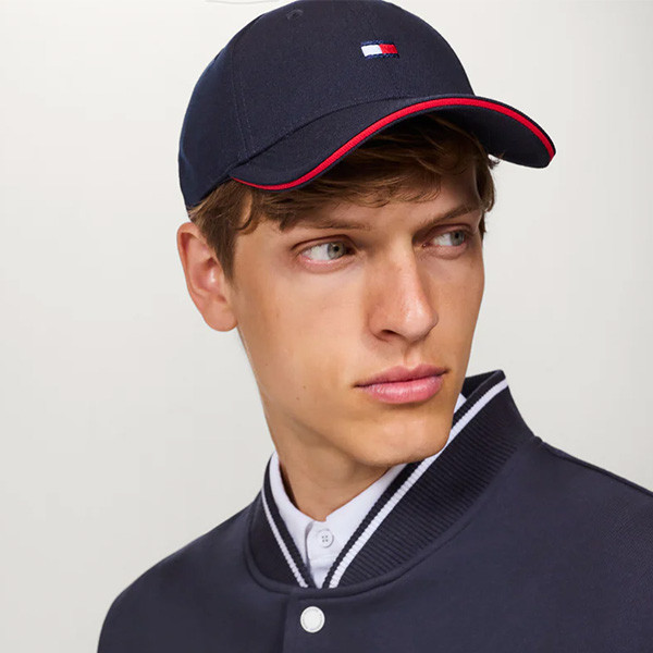 TOMMY HILFIGER 鴨舌帽 (深藍色/55/58) 