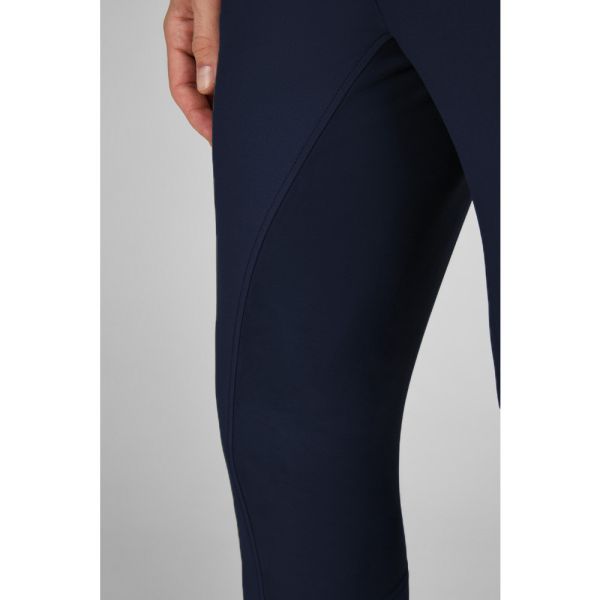 PIKEUR 男用馬褲 (全皮/深藍色) 