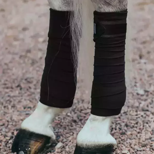 EQUESTRIAN STOCKHOLM 馬用繃帶 (黑色) 