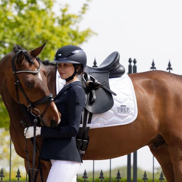 ESKADRON 馬場馬術汗墊 (白色/FULL) 