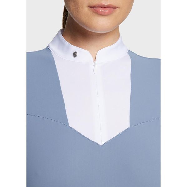 SAMSHIELD 女用比賽衫 (短袖/2色可選/金屬logo裝飾) 