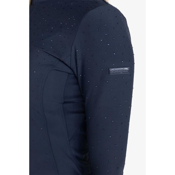 HORSEGLOSS 女用訓練衫 (長袖/鑽飾) 