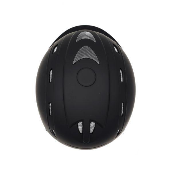 透氣騎士帽 (可調式/帽襯可拆洗/黑色/L) 