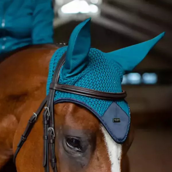 EQUESTRIAN STOCKHOLM 馬用耳罩 (極光藍/FULL) 