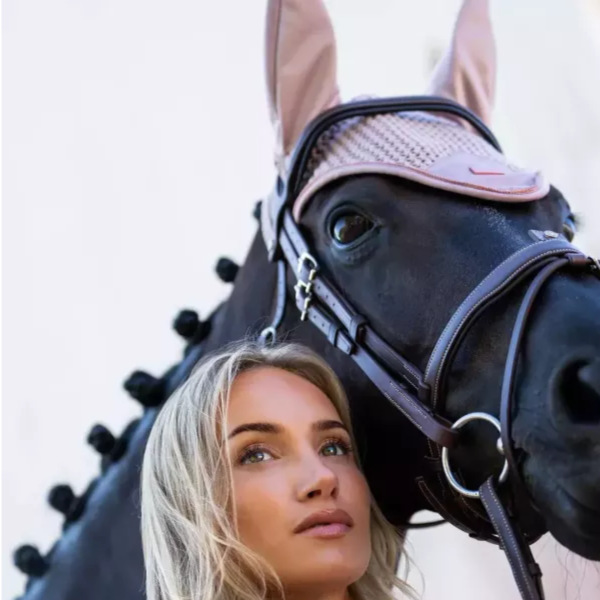 EQUESTRIAN STOCKHOLM 馬用耳罩 (柔粉色/FULL) 