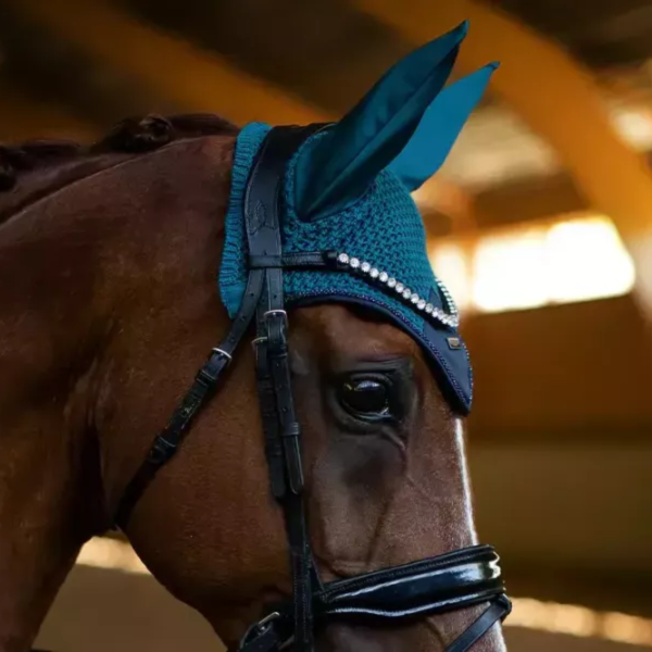 EQUESTRIAN STOCKHOLM 馬用耳罩 (極光藍/FULL) 