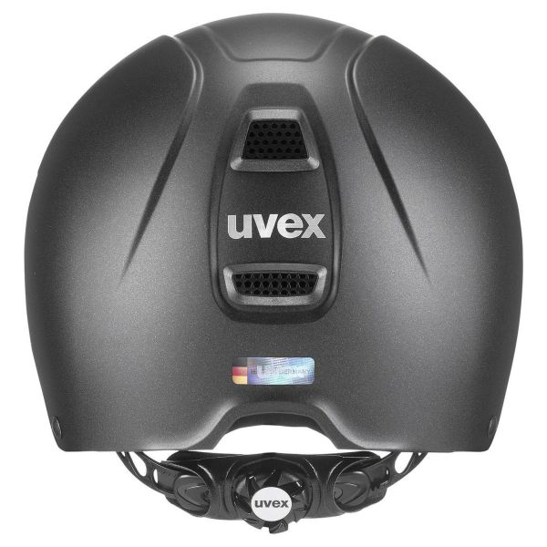 UVEX 透氣騎士帽 (黑色/霧面/S-M) 