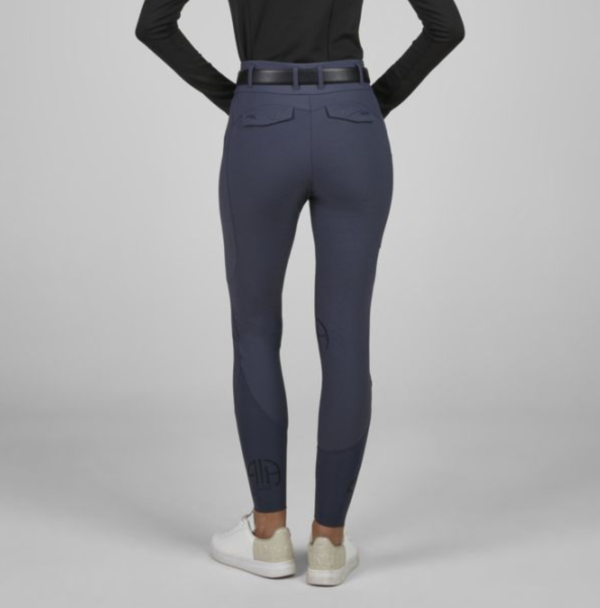 PIKEUR 女用馬褲 (止滑全皮/丹寧色) 