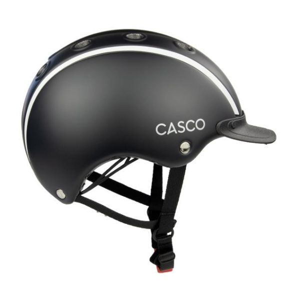 CASCO 透氣騎士帽 (黑色/52-56cm) 