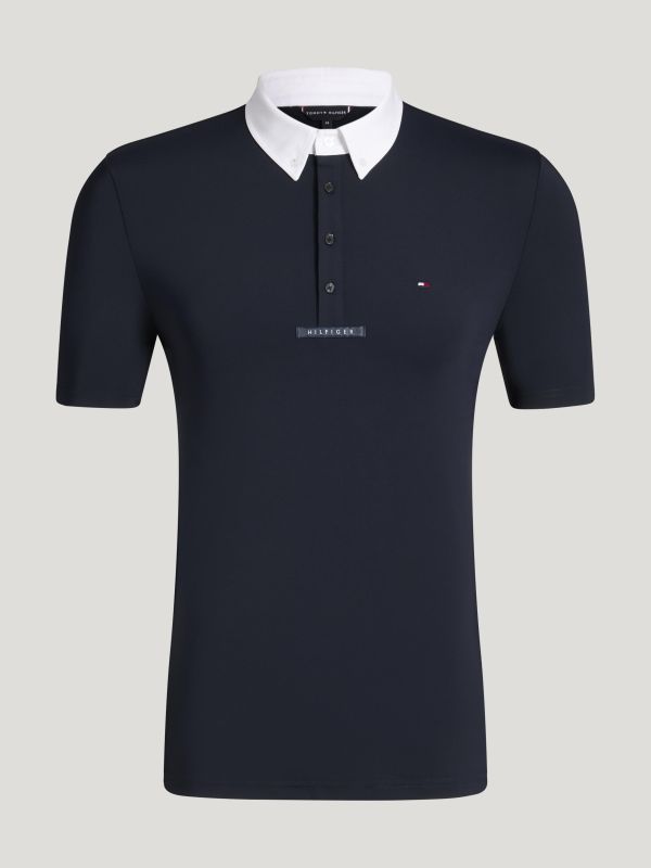 TOMMY HILFIGER 男用比賽衫 (短袖/深藍色) 