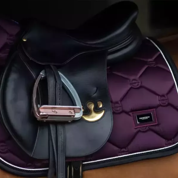 EQUESTRIAN STOCKHOLM 障礙汗墊 (深紫色/FULL) 