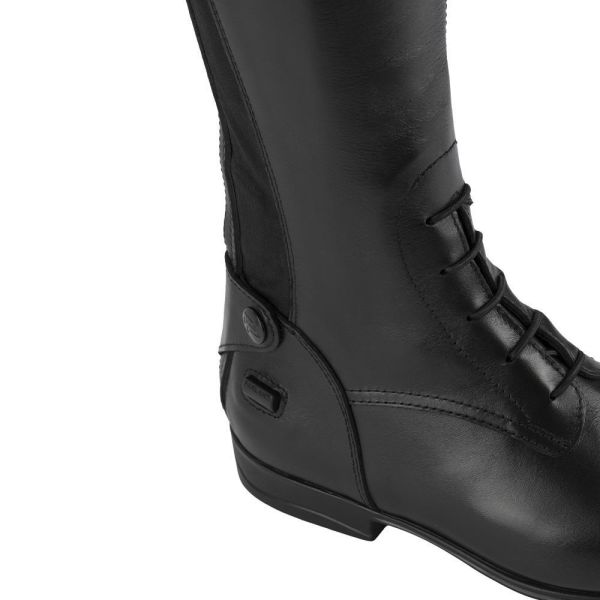 【預購】PARLANTI PASSION MIAMI PRO 騎馬長筒皮靴 (黑色/綁帶款) 