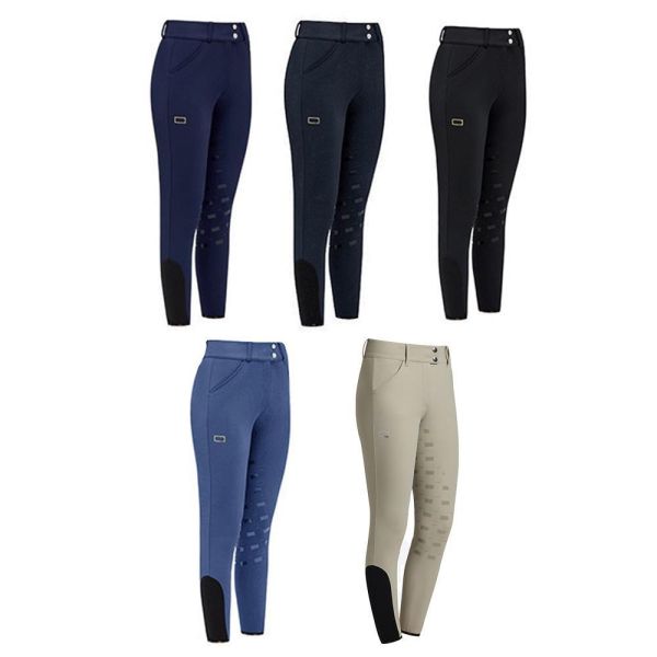 RG 女用馬褲(5色可選/高腰/止滑全皮/彈性縮口) 