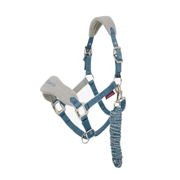 LeMieux 籠頭套組 (含牽馬繩/刷毛布籠頭/4色可選/FULL) 