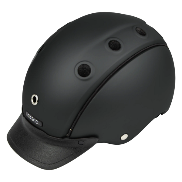 CASCO 透氣騎士帽 (黑色/52-56cm) 