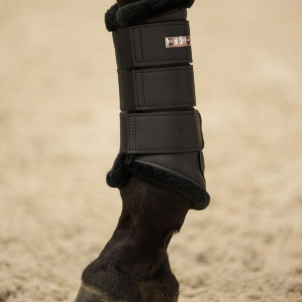 EQUESTRIAN STOCKHOLM 護具 (前後腳/2對入/黑色/L) 