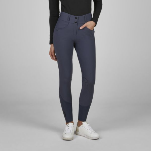 PIKEUR 女用馬褲 (止滑全皮/丹寧色) 