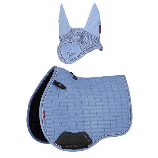 LeMieux 綜合障礙汗墊+耳罩套組 (淺藍色/FULL) 