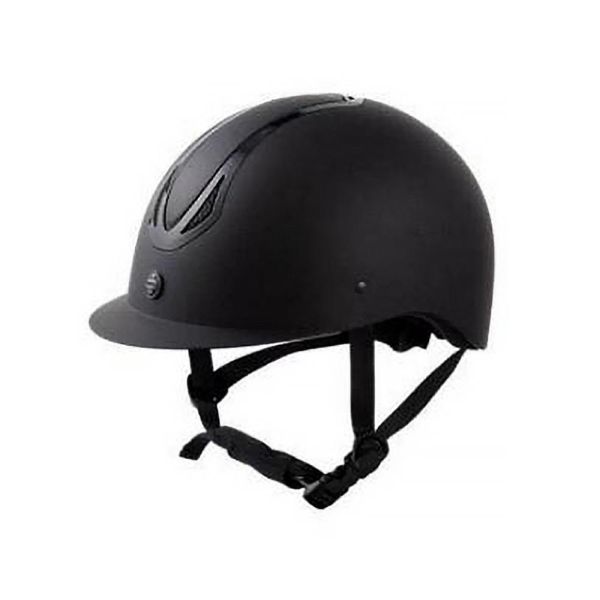 透氣騎士帽 (可調式/霧黑盔/亮黑框) 