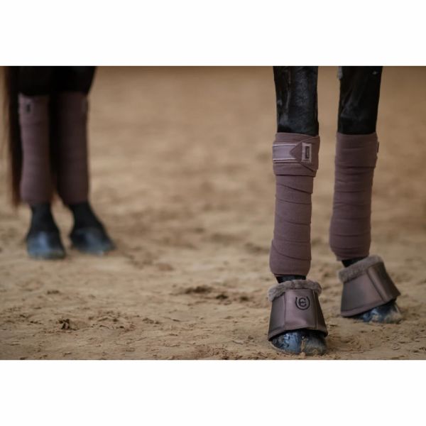 EQUESTRIAN STOCKHOLM 馬用繃帶 (極光藍/棕紫色) 