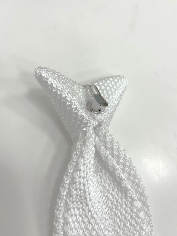 SAMSHIELD 比賽用白色領帶 