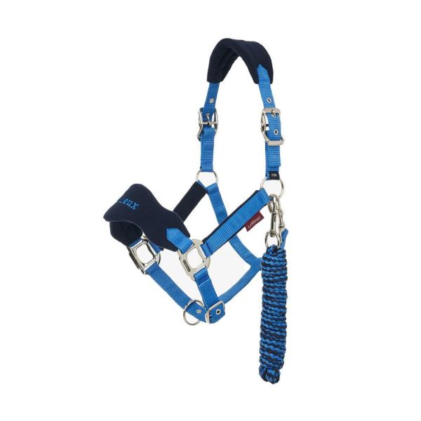 LeMieux 籠頭套組 (含牽馬繩/刷毛布籠頭/4色可選/FULL) 