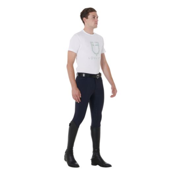 EQUESTRO 男用馬褲 (深藍色/30/32) 