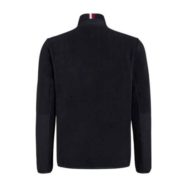 TOMMY HILFIGER 男用保暖刷毛夾克 (深藍色/口袋設計/M) 