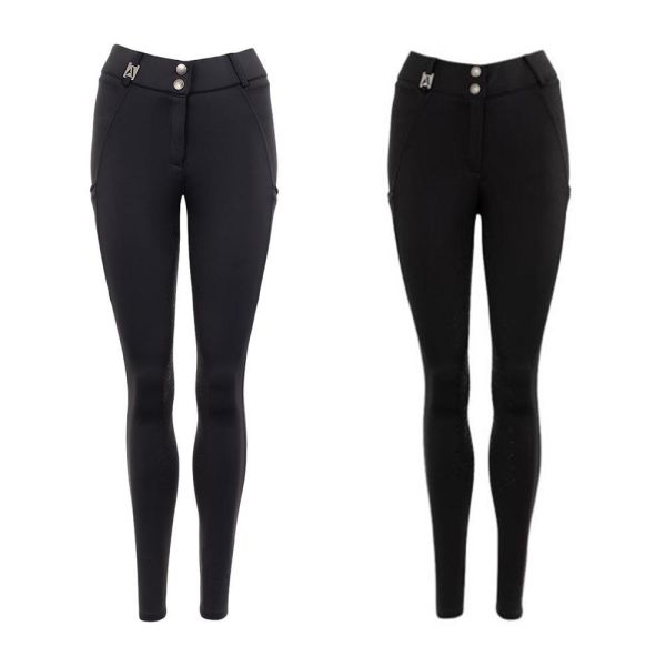 ANKY 女用馬褲 (止滑全皮/黑色/深藍色/手機袋) 