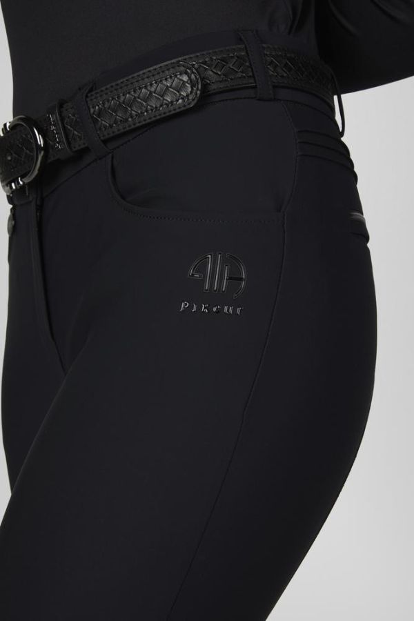 PIKEUR 女用馬褲 (全皮超止滑/黑色) 