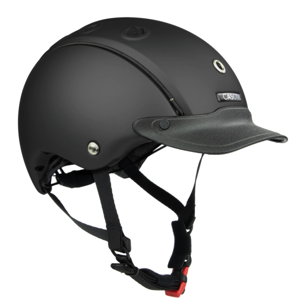 CASCO 透氣騎士帽 (黑色/52-56cm) 