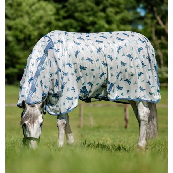 防蟲馬衣+護頸 (蜻蜓花紋/145cm/155cm) 