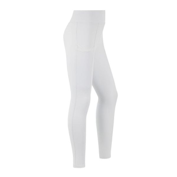 LeMieux 童用馬褲 (全皮止滑/彈力腰/白色) 