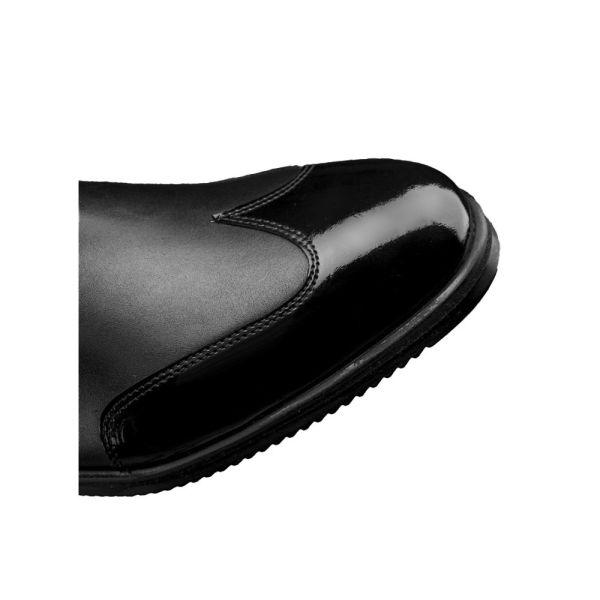 TUCCI 騎馬長筒皮靴 (Marilyn/漆皮裝飾/黑色/39) 