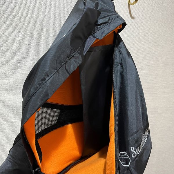 SAMSHIELD 騎士帽斜背包 (黑色/單肩) 