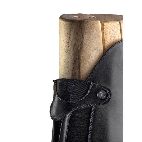 TUCCI 騎馬長筒皮靴 (SOFIA/後拉鍊設計/黑色/37-38) 