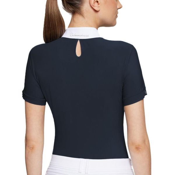 SAMSHIELD 女用比賽衫 (短袖/2色可選/金屬logo裝飾) 