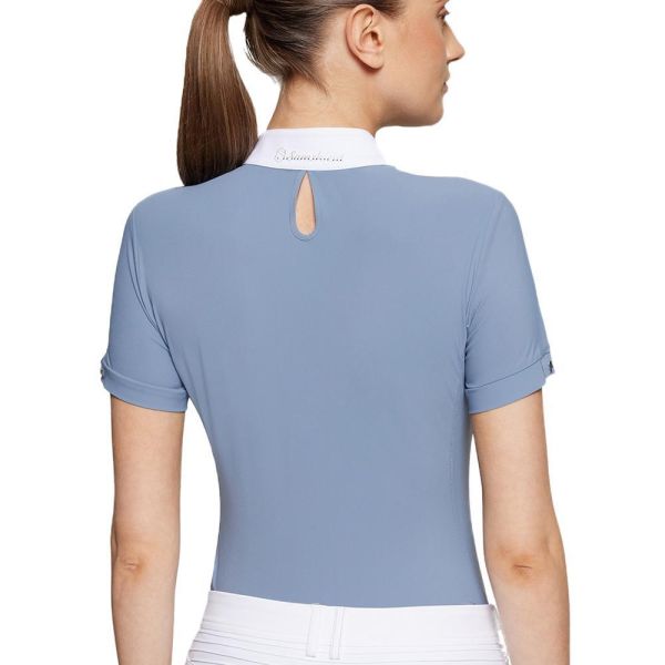 SAMSHIELD 女用比賽衫 (短袖/2色可選/金屬logo裝飾) 