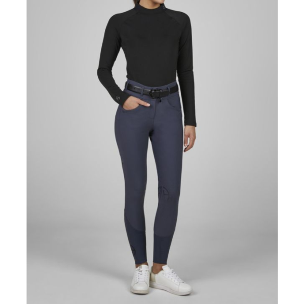 PIKEUR 女用馬褲 (止滑全皮/丹寧色) 